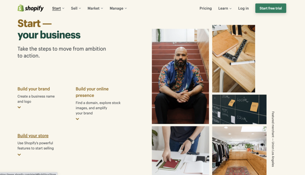 dette er Shopify Payments