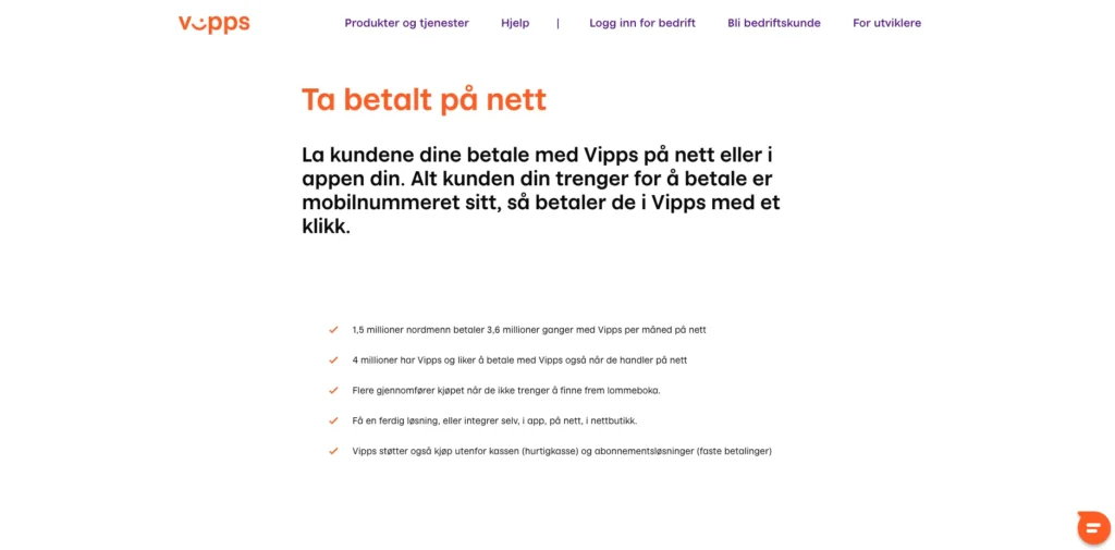 Bruk vipps i nettbutikken din